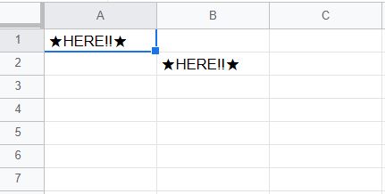 指定したセルの値の変更