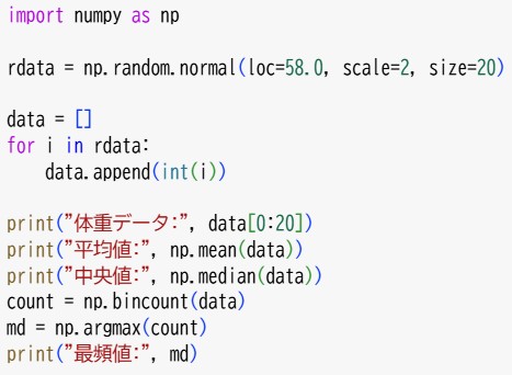 統計値を求める１(8)