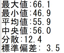 csvデータから統計値を求める(3)