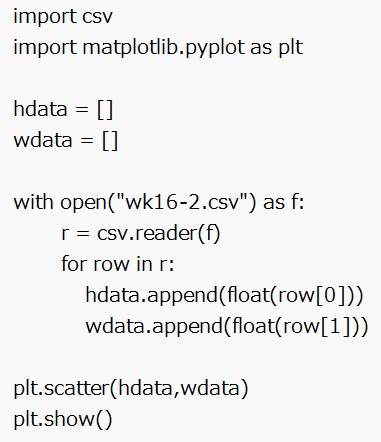 csvデータからグラフを作成する(2)　