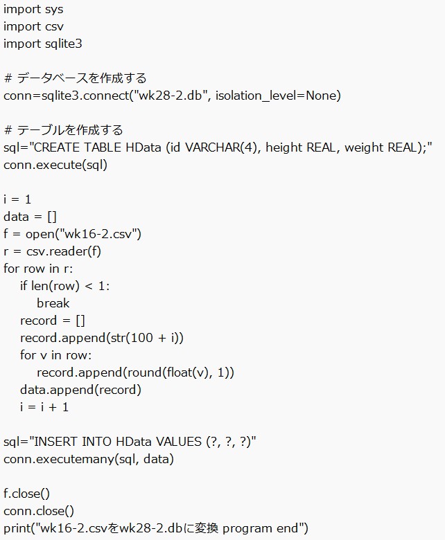 csvデータの変換(6)